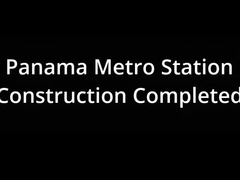 Panama Metro İstasyonu Çelik Bina Çelik Yapı